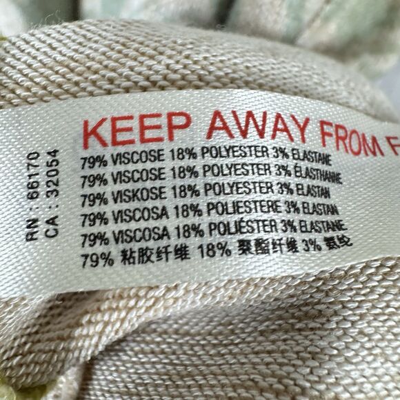 Anthropologie Saturday Sunday Floral Turtleneck Sweater Dress Womens XS Green - Picture 16 of 16